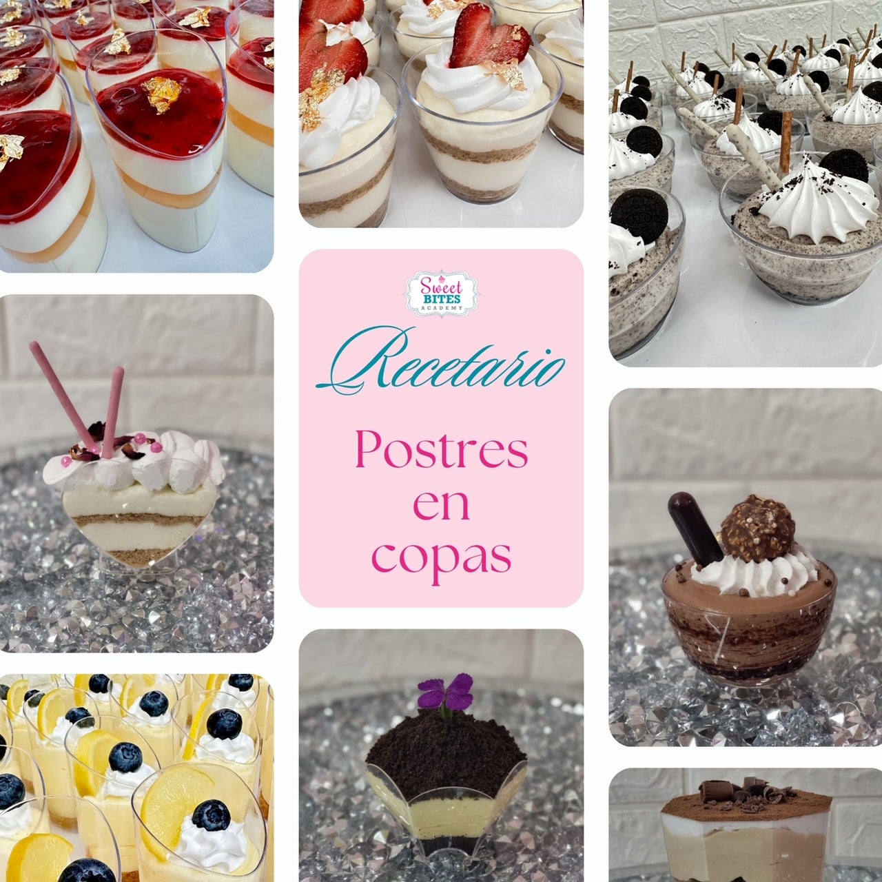 Recetario de Postres en Copa