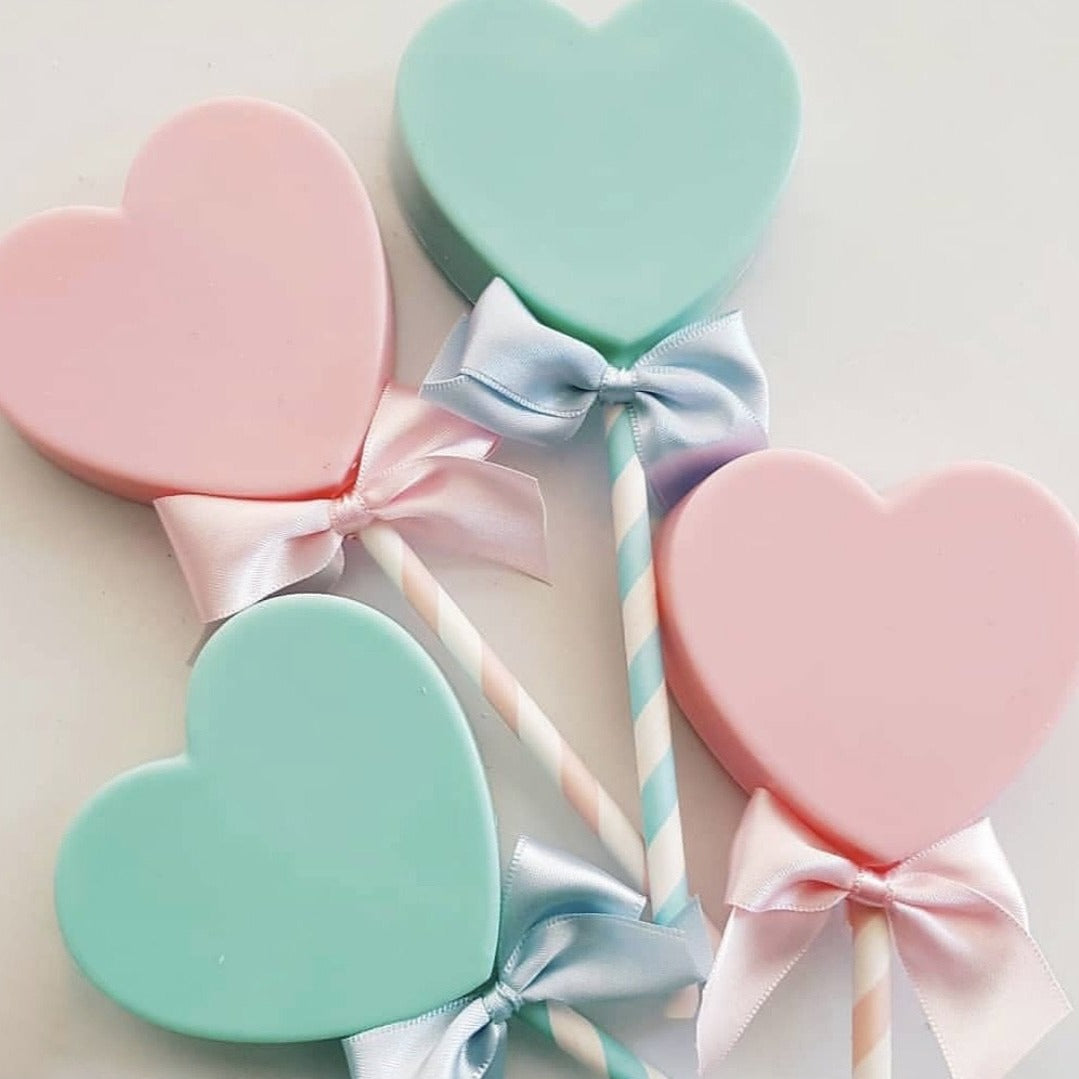 Molde para cakesicle en forma de corazón