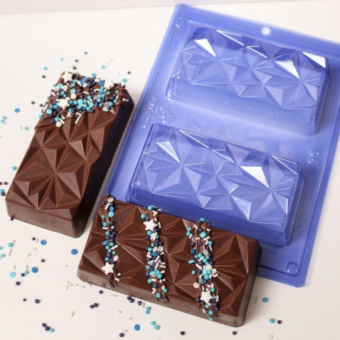 3D Chocolate Bar Chocolate Mold