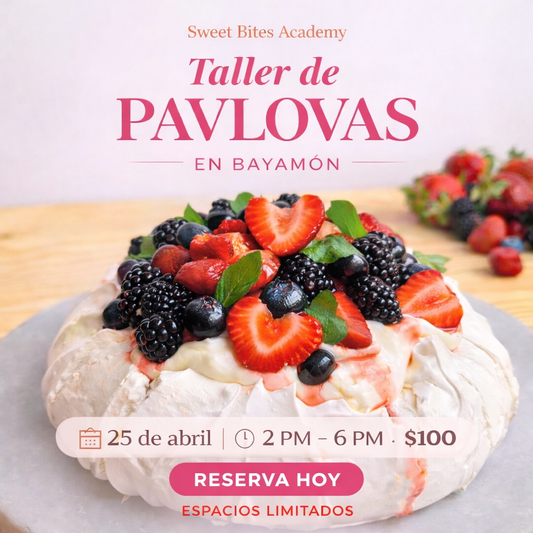 Taller de Pavlovas 25/mayo