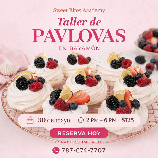 Taller de Pavlovas 30/mayo