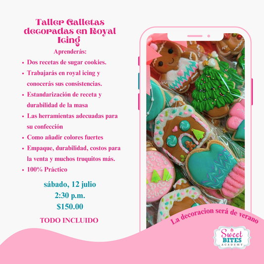 Taller Sugar Cookies 12/julio