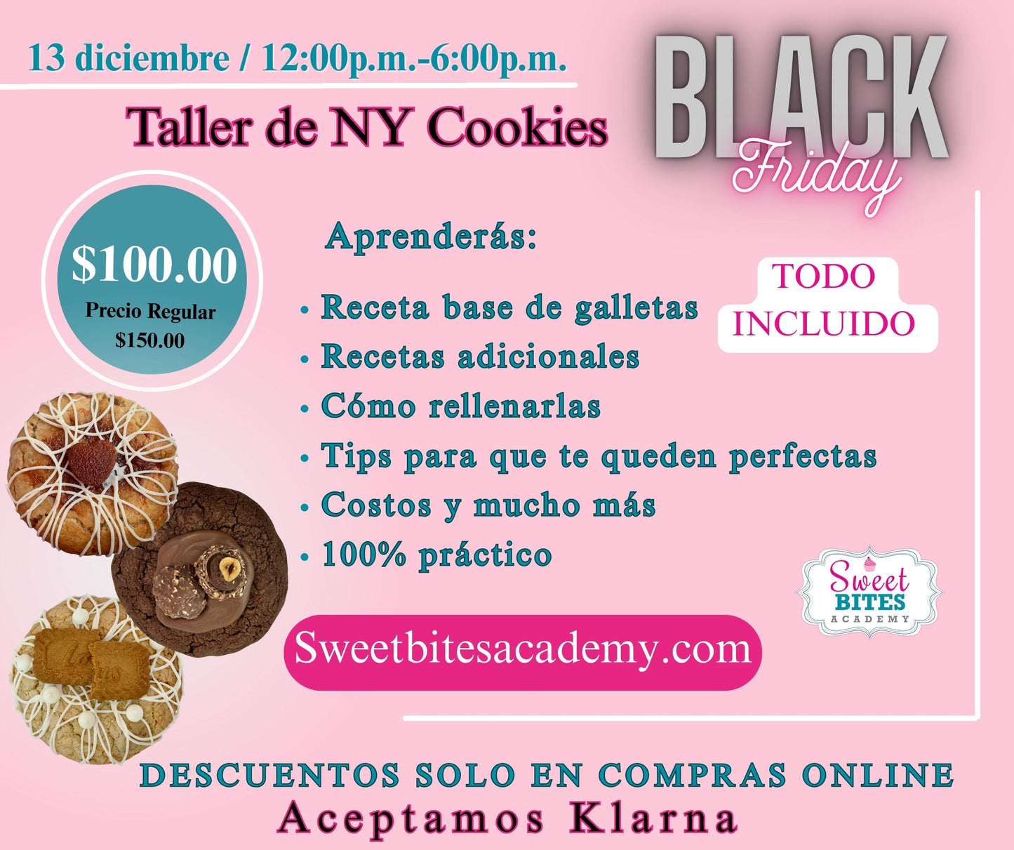 Taller Ny Cookies 13/diciembre