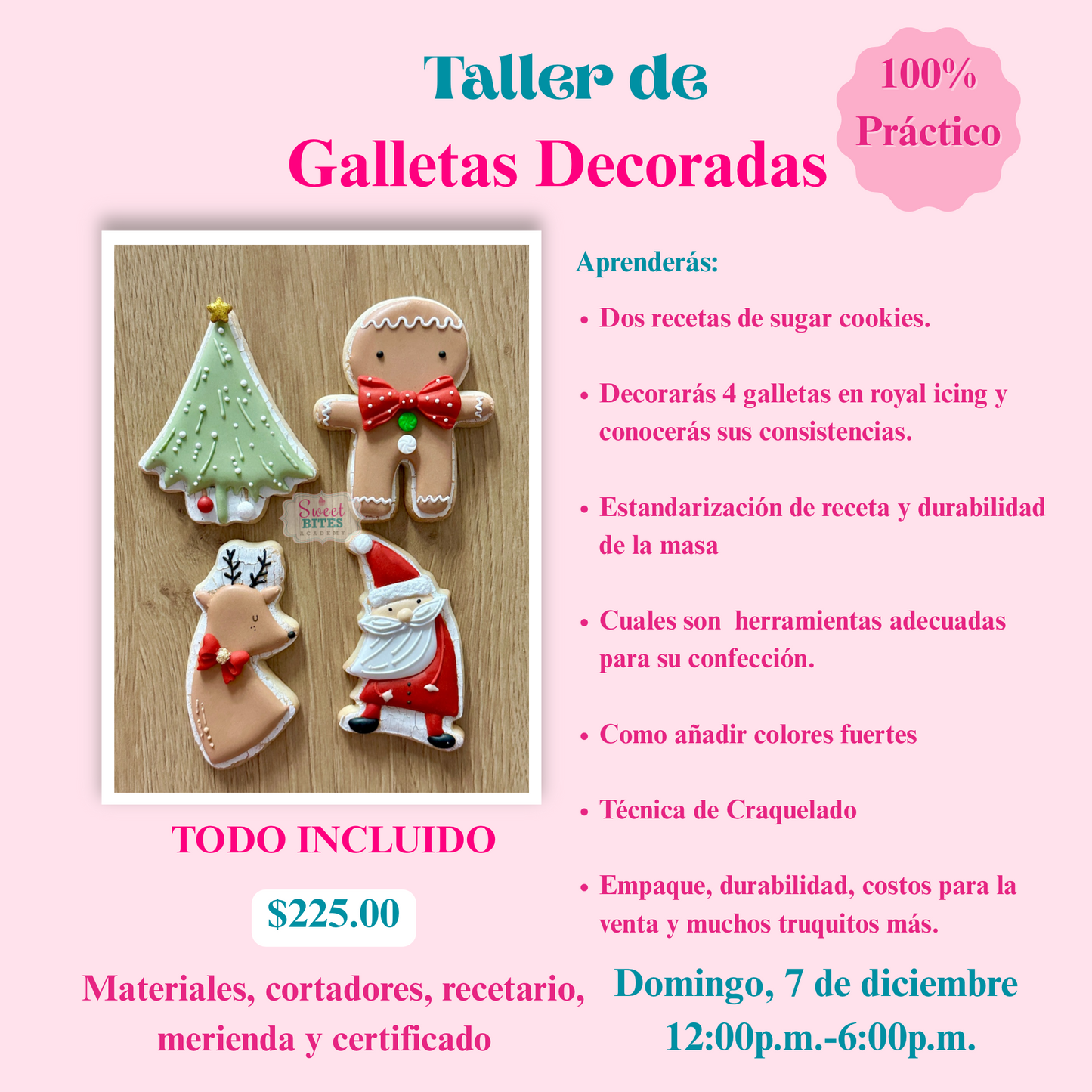 Taller de Galletas Decoradas 7/diciembre