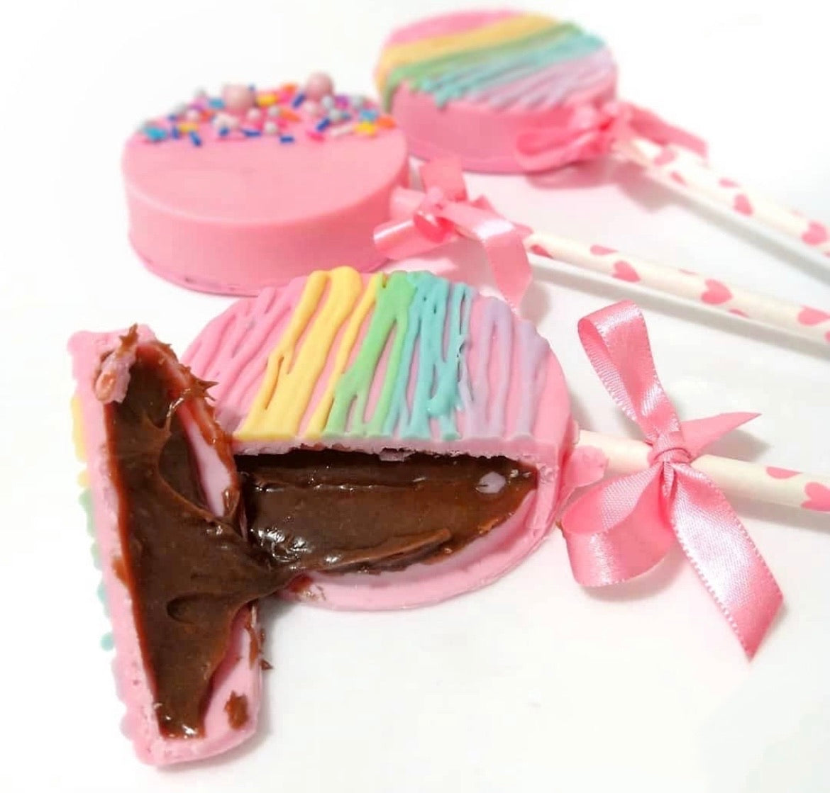 Lollipop redonda de 3 partes