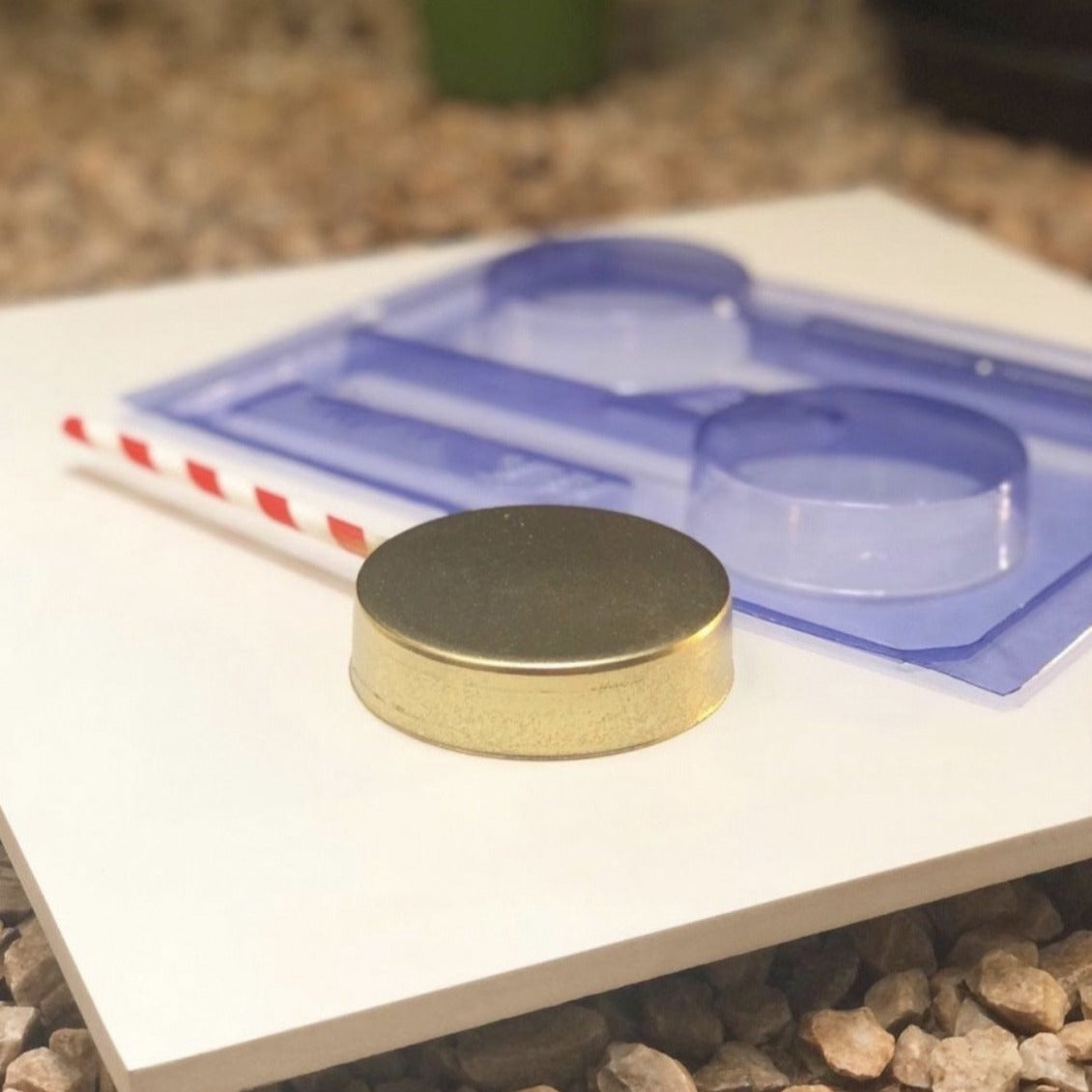 Lollipop redonda de 3 partes